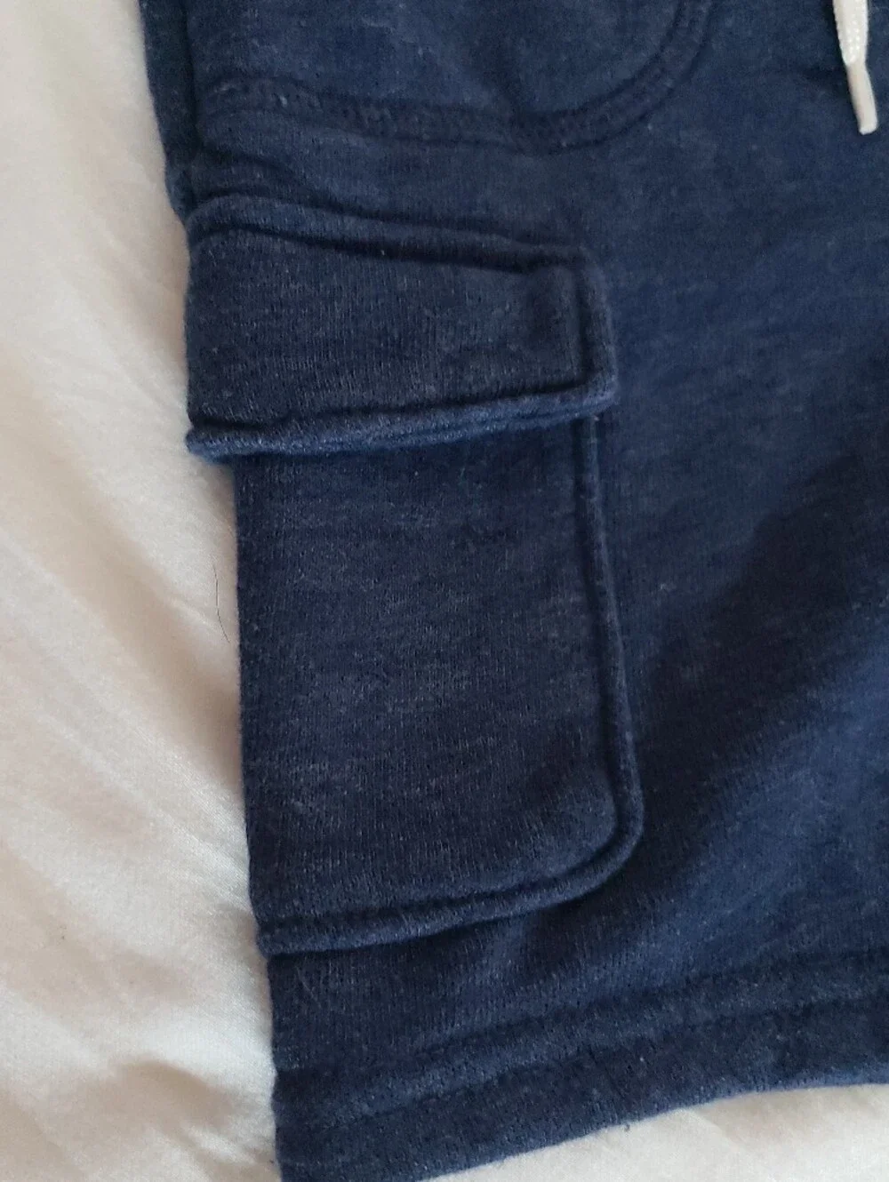 Old Navy Navy Drawstring Cargo Shorts for Kids
